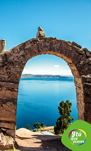 Isla de Taquile en el Lago Titicaca