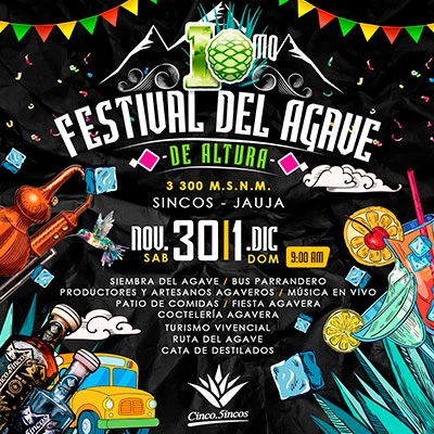 Programación por el “10° Festival del Agave” 