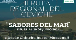 III Ruta Regional del Ceviche "Sabores del Mar"